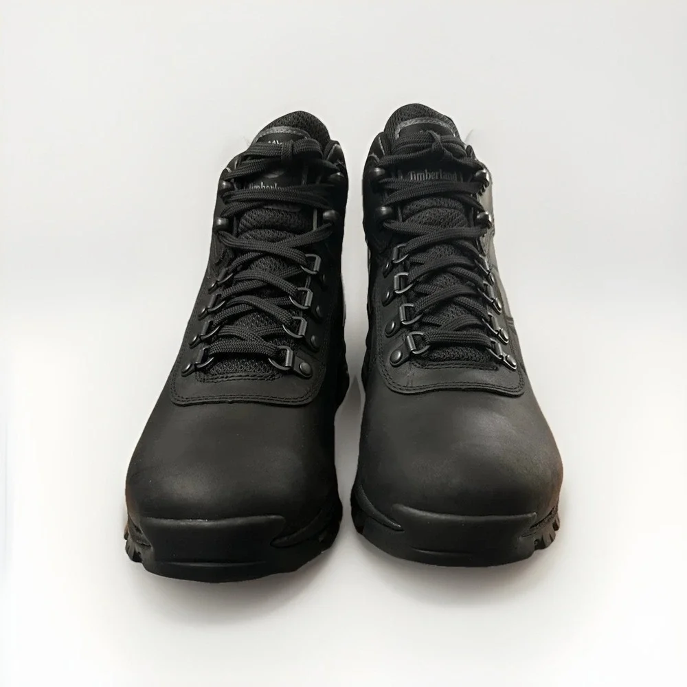 Timberland Mt. Maddsen Mid LC Waterproof Hiking Boots Black Mens 9.5 TB12731R001